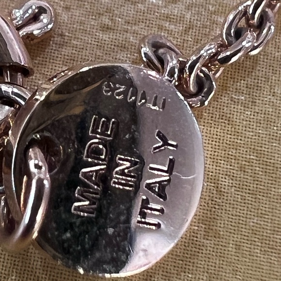 F Is For Fendi Gold and Rhinestone Earrings And Bracelet - Picture 7 of 8